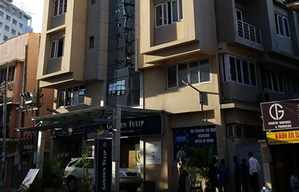 Golden Tulip Dar es Salaam entrance