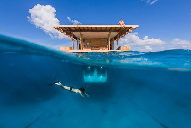 The Manta Resort Underwater Room, Pemba